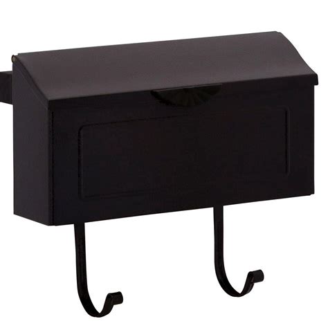 black metal mail boxes|wall mounted black mailboxes.